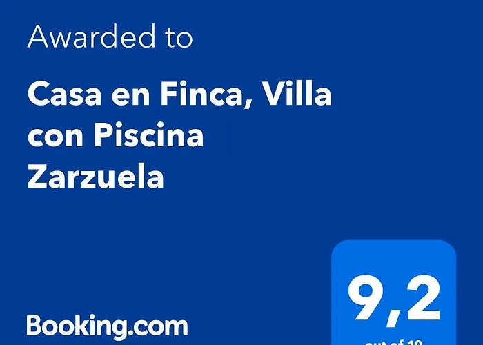 Casa En Finca, Villa Con Piscina Zarzuela